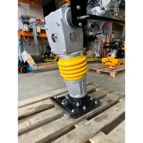 вибротрамбовка tor rm-80 70 кг, 20 кн (honda), чугунный корпус