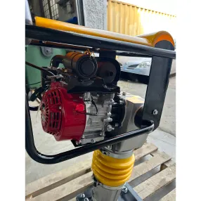 вибротрамбовка tor rm-80 70 кг, 20 кн (honda), чугунный корпус