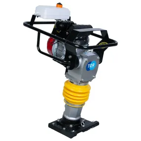 вибротрамбовка tor hcr-80b 70 кг, 10кн (honda) чугунный корпус
